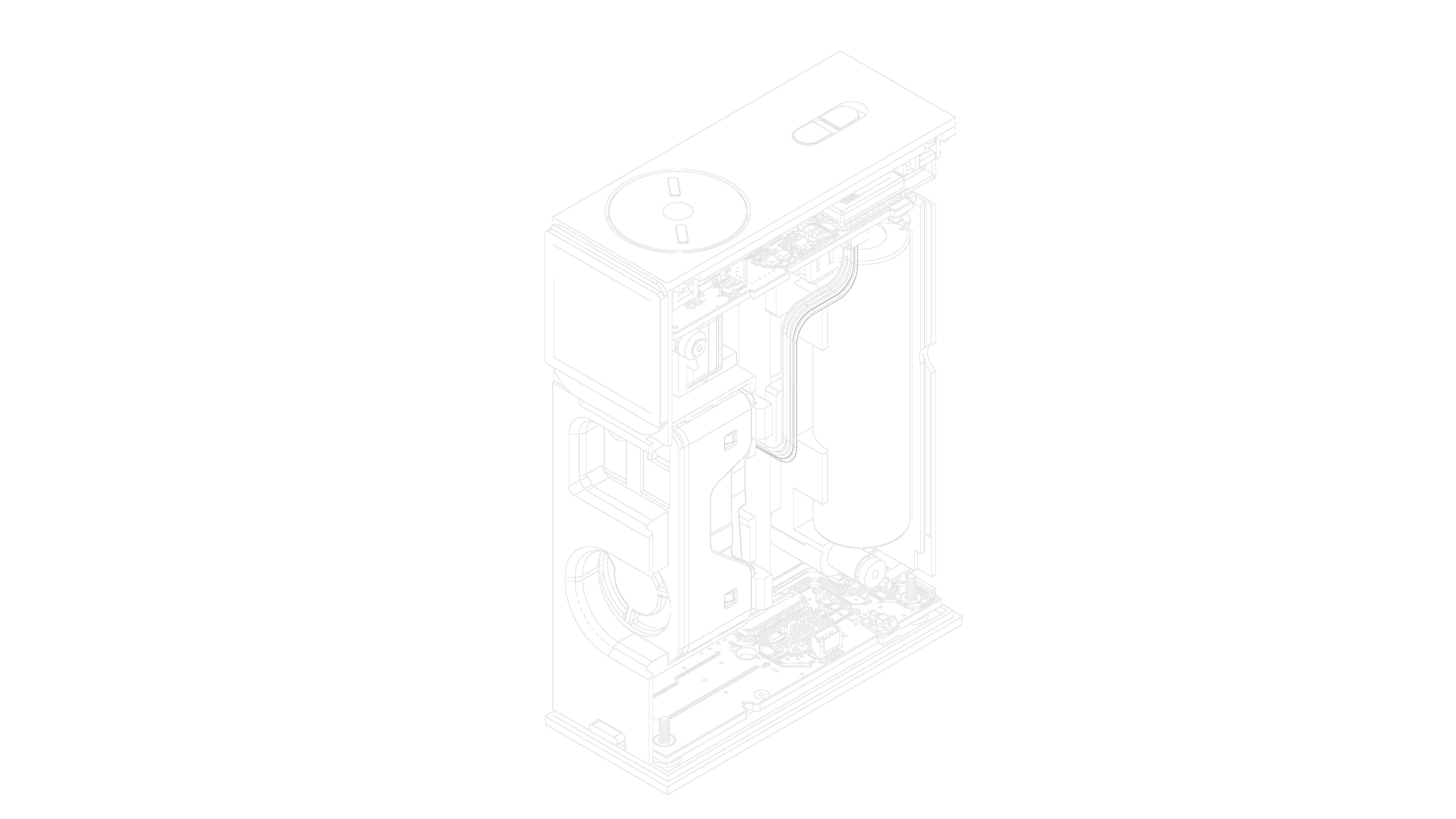 See inside line art